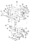 CONTROL PANEL Diagram and Parts List for 21C3SS P9938614R Amana Air Conditioner