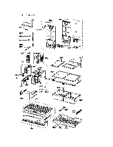 Freezer Door/Handles Diagram and Parts List for 11173307911  Kenmore Refrigerator