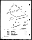 Page 6 Diagram and Parts List for 2215S P9938609R Amana Air Conditioner