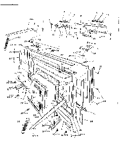 Door Assembly Diagram and Parts List for 5629967410  Kenmore Microwave