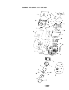 Part Location Diagram of KC48HBZTZC0C Maytag Canopy