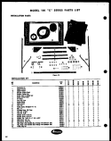 Page 5 Diagram and Parts List for 100C-3N1  Amana Air Conditioner