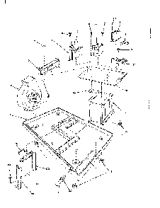 Oven Base Assembly Diagram and Parts List for 5629967410  Kenmore Microwave
