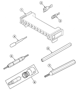 Tools Diagram and Parts List for SDG809LF  Speed Queen Dryer