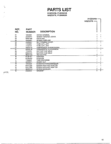 Compressor And Tubing Page 2 Diagram and Parts List for 5796  Amana Air Conditioner