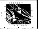 INTERIOR PARTS Diagram and Parts List for 108-2D  Amana Air Conditioner