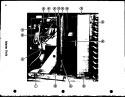 INTERIOR PARTS Diagram and Parts List for 108-2D  Amana Air Conditioner