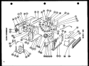 Part Location Diagram of D5412601 Whirlpool WELDMENT, BASE PAN AND ASSEMBL