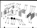 Part Location Diagram of D5410507 Whirlpool Front assy