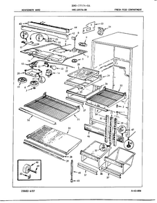 Part Location Diagram of 60414-25 Maytag TRIM