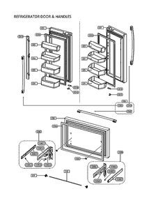 Part Location Diagram of 30123-0005200-02 Maytag Refrigerator door gasket