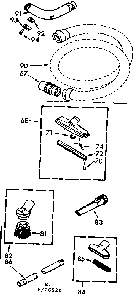 Attachment Parts Diagram and Parts List for 11626520  Kenmore Filters & Accessories