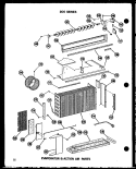 Part Location Diagram of D5497801 Whirlpool Evaporator assy
