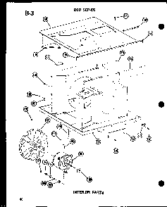 Section 10 Diagram and Parts List for 212-2JM P54655-65R Amana Air Conditioner