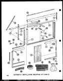 Part Location Diagram of B5126802 Whirlpool STATIONARY FRAME, FORMED