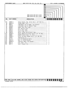 Ice And Water Dispenser Page 4 Diagram and Parts List for 20872A  Admiral Refrigerator