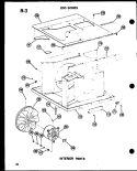 INTERIOR PARTS Diagram and Parts List for 614-2N P5472041R Amana Air Conditioner