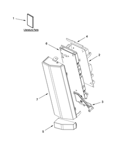 Part Location Diagram of W10609761 Whirlpool INSTALLATION INSTRUCTIONS