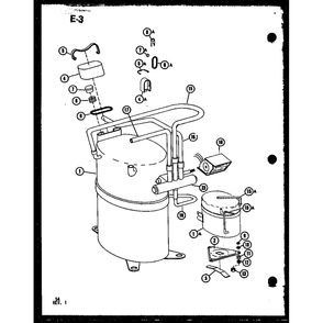 Part Location Diagram of B1253701 Whirlpool DISCONTINUED