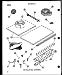 INSTALLATION KIT PARTS Diagram and Parts List for 215-3J-1 P5465558R Amana Air Conditioner