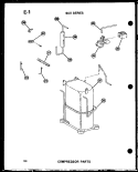 Part Location Diagram of M0400903 Whirlpool COMPRESSOR, TECH. AH5524E, 208