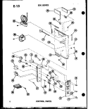 Part Location Diagram of C5946701 Whirlpool Control Panel