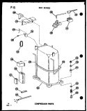 Part Location Diagram of B5115802 Whirlpool STRAP-CAPACITOR Mounting