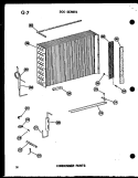 Part Location Diagram of D5539501 Whirlpool Condenser assy