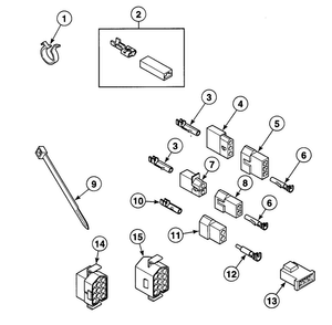 Blocks Diagram and Parts List for SDET07QF1500  Speed Queen Dryer