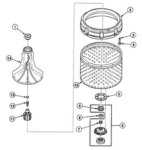 Part Location Diagram of 200996P Maytag Sealant