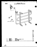 Page 9 Diagram and Parts List for 2185NH P5541711R Amana Air Conditioner