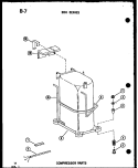 COMPRESSOR PARTS Diagram and Parts List for 220-3SPK P5541778R Amana Air Conditioner