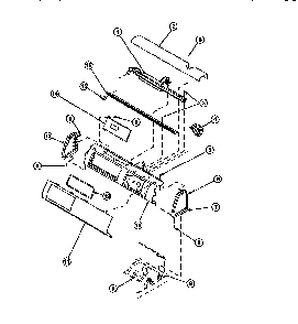 Graphic Panel, Control Mounting Plate And Controls Diagram and Parts List for CW8202W2-PCW8202W2B  Crosley Washer
