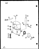 Page 19 Diagram and Parts List for 2183K P6753505R Amana Air Conditioner