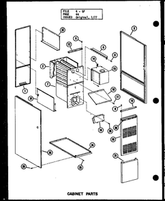 Part Location Diagram of C9458803 Maytag BLOWER DOOR Assembly