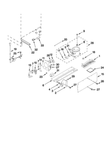 Unit Parts Diagram and Parts List for MBCM24FWBS00  Maytag Wine and Beverage Cooler