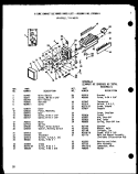 8 CUBE COMPACT ICE MAKER Diagram and Parts List for BCI20BA P6023518W A Amana Refrigerator