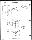 Part Location Diagram of D5557301 Whirlpool TUBE-SUCTION