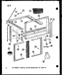 AUTOMATIC INSTALLATION MTG KIT (1AM - 7) Diagram and Parts List for ES12-2MS P5497448R Amana Air Conditioner