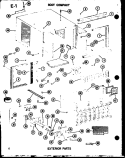 SCOT COMPACT Diagram and Parts List for ES7-2MT P5497457R Amana Air Conditioner