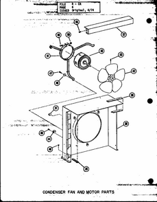 Part Location Diagram of B5155701 Whirlpool Baffle-cond top