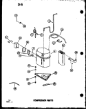 Part Location Diagram of C6273201 Whirlpool NLAPLATE COMPRESSOR