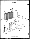 CONDENSER PARTS Diagram and Parts List for ES6P2SPMP P5497235R Maytag Air Conditioner