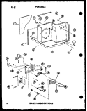 BASE PAN & CONTROLS Diagram and Parts List for ES6P2SPMP P5497235R Maytag Air Conditioner