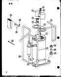 Part Location Diagram of A3029603 Whirlpool Suction Tube