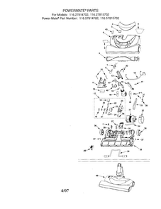 Part Location Diagram of KC87GCREZ000 Maytag Dirt sensor