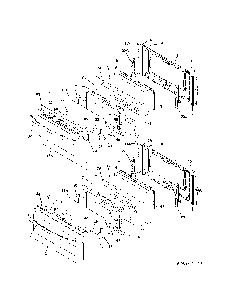 Doors Diagram and Parts List for 79097723411  Kenmore Range