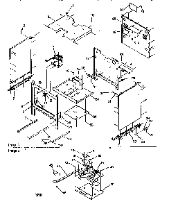 Cabinet Diagram and Parts List for ARG7200L-P1143331NL  Amana Range