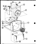 Page 2 Diagram and Parts List for ES122MR P6968303R Maytag Air Conditioner