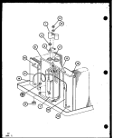 Page 4 Diagram and Parts List for ES122MR P6968303R Maytag Air Conditioner